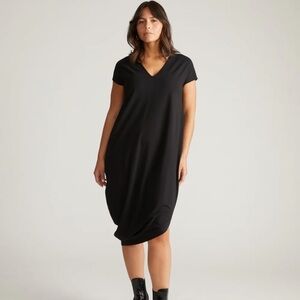 Universal Standard | Iconic Geneva VNeck Asymmetrical Hem Dress Capsule Wardrobe